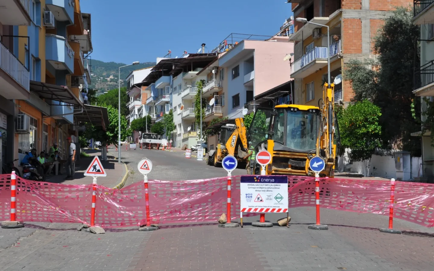 Bozdoğan’da Doğal Gaz İçin İlk Kazı Çalışmaları Başladı