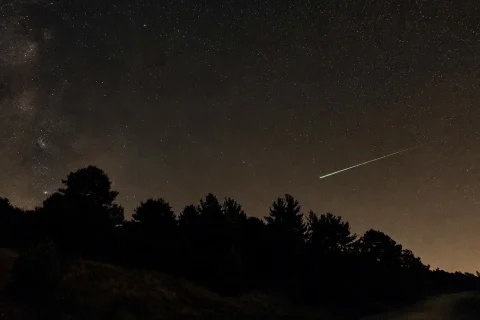 Bozdoğan Semalarında Meteor Şöleni