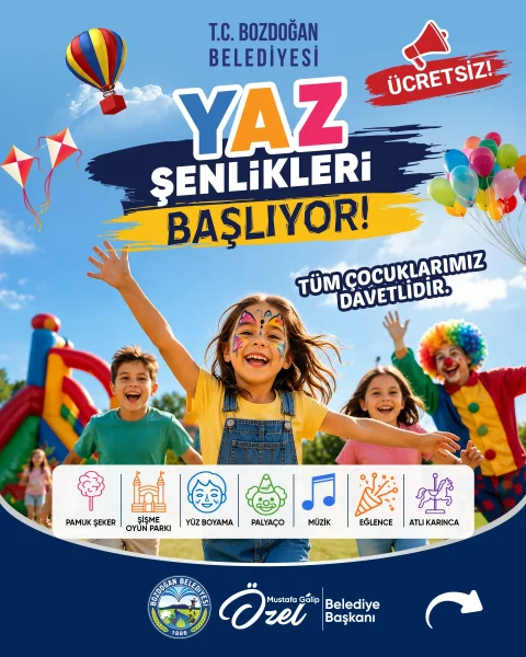 Bozdoğan Belediyesi Yaz Şenlikleri